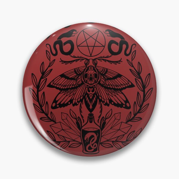 Item preview, Blood Red Witchy Lunar Moons designed and sold by CursedButCute1.