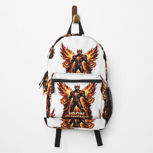 Item preview, Iron Phoenix Fire Warrior Rebirth Strength Futuristic Armor Design designed and sold by irfanshikh.