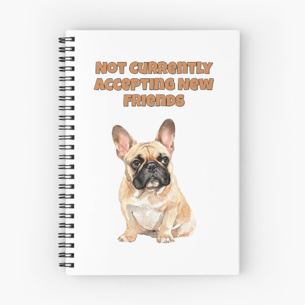 Item preview, Antisocial French Bulldog Funny Frenchie Saying designed and sold by NatureUnleashed.