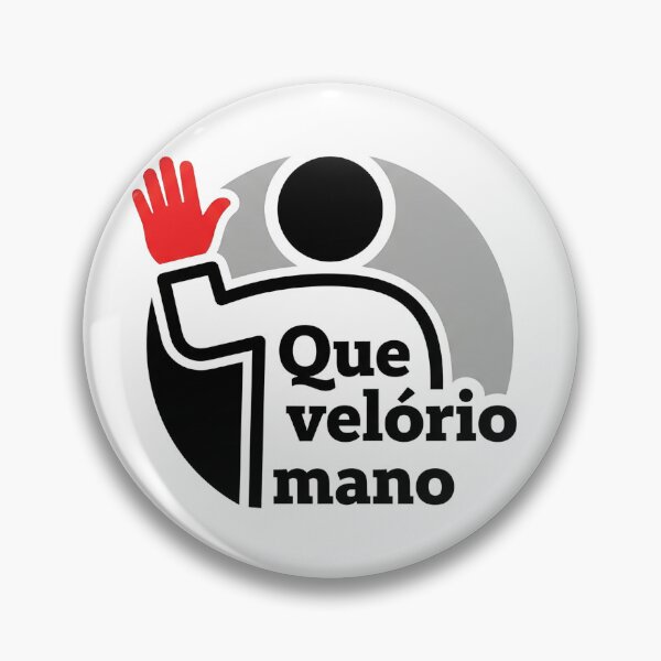 Item preview, Que Velório Mano - Meme Phrase Gíria Brazil Minimalist designed and sold by elglotonmusical.