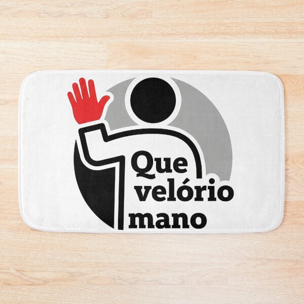 Item preview, Que Velório Mano - Meme Phrase Gíria Brazil Minimalist designed and sold by elglotonmusical.
