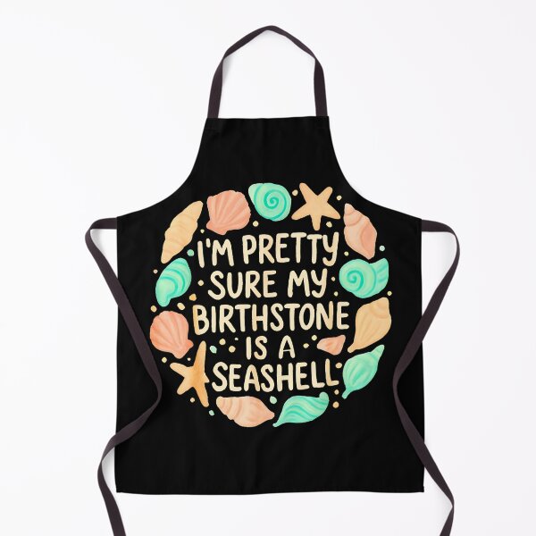 Item preview, My Birthstone Is A Seashell Cute Summer Beach Lover Groovy designed and sold by Rahamkshop.