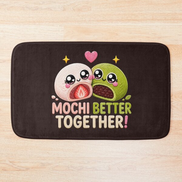 Item preview, Mochi Better Together Cute Mochi designed and sold by Liv Solara.