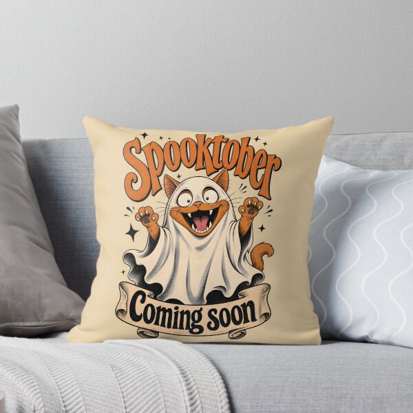 Item preview, Celebrating Spooktober with spooky cat - Coming soon! designed and sold by ParadoxParadox.