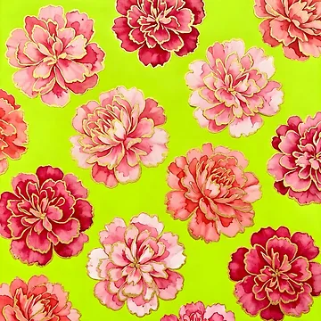 Artwork thumbnail, Carnations by GraphicsClub