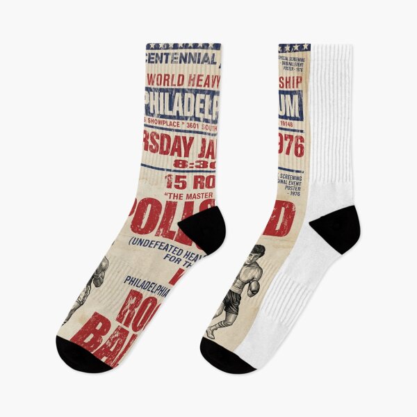 Item preview, Rocky V Apollo Creed Fight Poster Fan Art Original Custom Vintage Movie Poster Wall Tee Design designed and sold by Cool Robot Bro..