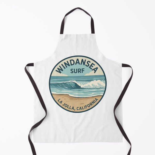 Item preview, Windansea Surf La Jolla California Ocean Wave Sunset Badge designed and sold by LittleArij.