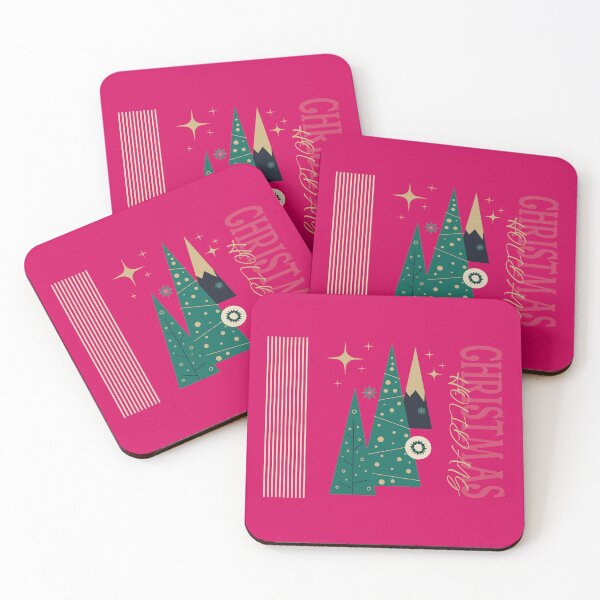 Item preview, Geometric Christmas Trees Mountain Print designed and sold by photossmirnov.