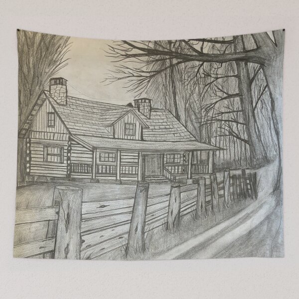 Item preview, Quiet Country Homestead designed and sold by Haxson37art.