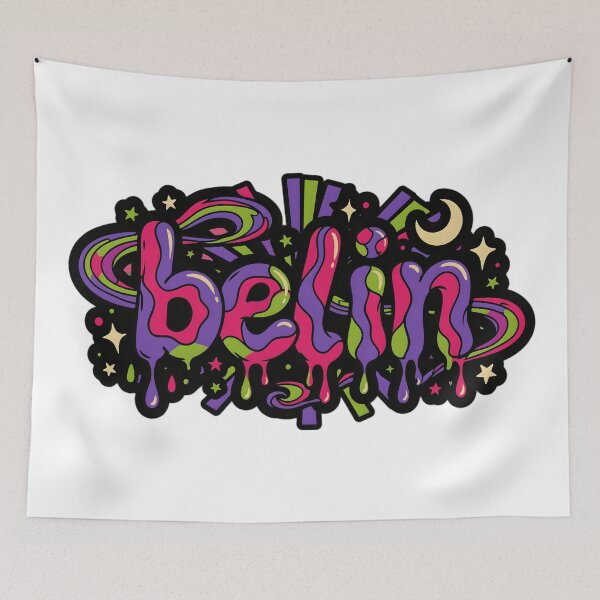 Item preview, Belin Y2K Graffiti Art Sticker designed and sold by ManuMax93.