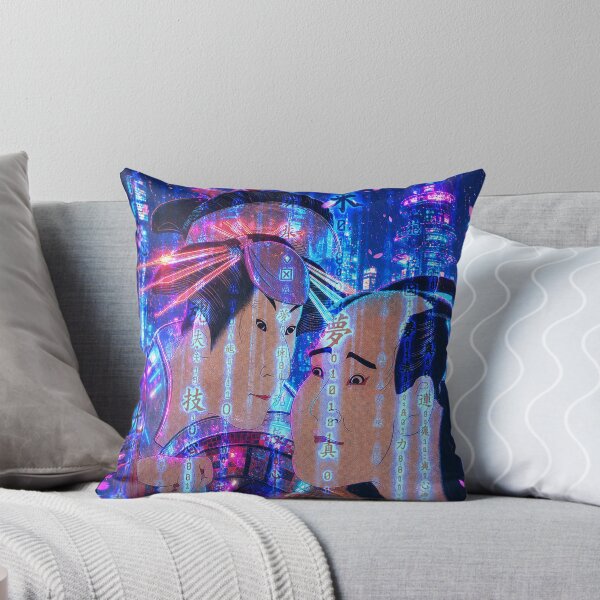 Item preview, Cyberpunk Edo Kabuki | Japanese Ukiyo-e Theater | Sakura Neon Japan designed and sold by RhymeArc.