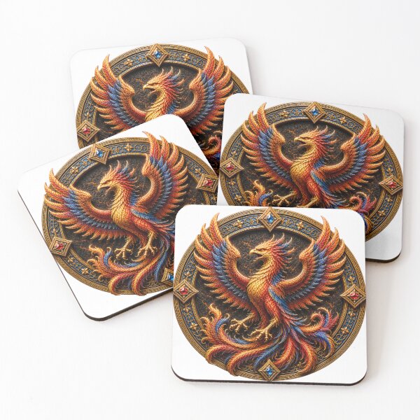 Item preview, Phoenix Rising Emblem v2 designed and sold by Immortalist Armoury.
