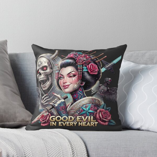 Item preview, Winking Geisha Knife Horned Starship designed and sold by Voodoo Store Paranormal Collections.