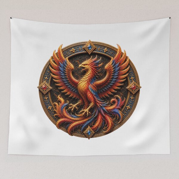 Item preview, Phoenix Rising Emblem v2 designed and sold by Immortalist Armoury.