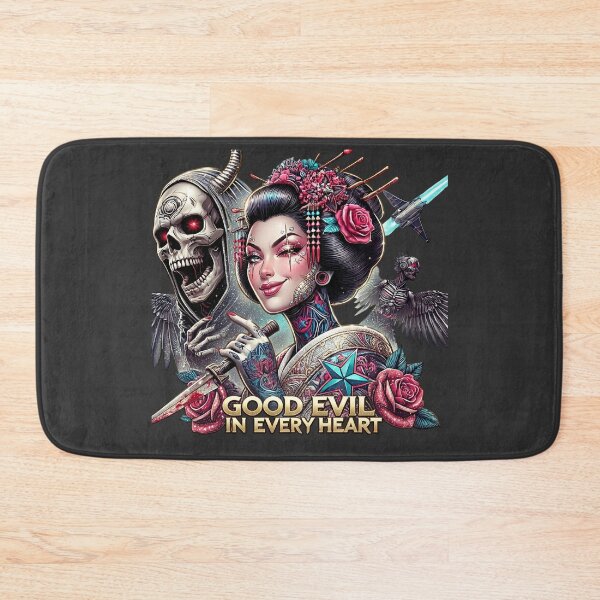 Item preview, Winking Geisha Knife Horned Starship designed and sold by Voodoo Store Paranormal Collections.