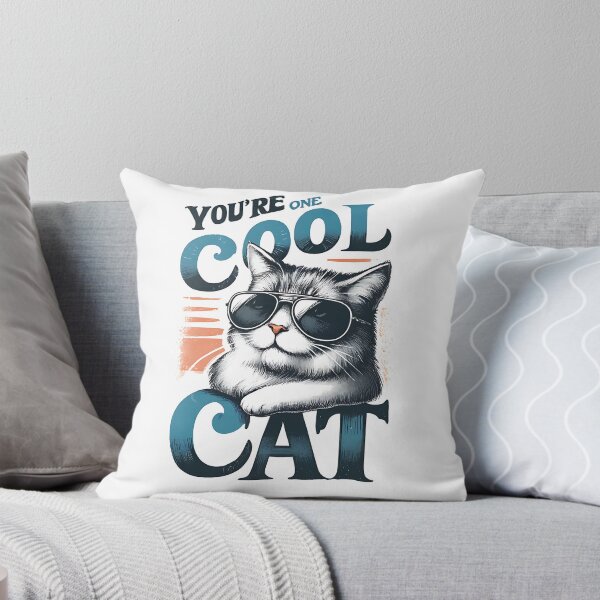 Item preview, You're One Cool Cat Tee designed and sold by DesignssbyLynne.