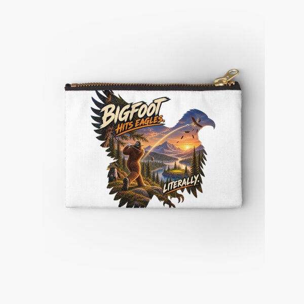 Item preview, Bigfoot hits eagles. Literally. designed and sold by Pin&Palm.