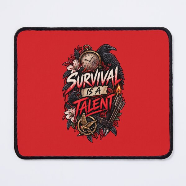 Item preview, Survival Is a Talent – Dark Dystopian Aesthetic designed and sold by AndGarciart.