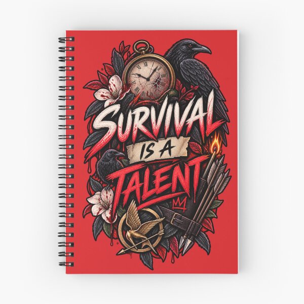 Item preview, Survival Is a Talent – Dark Dystopian Aesthetic designed and sold by AndGarciart.