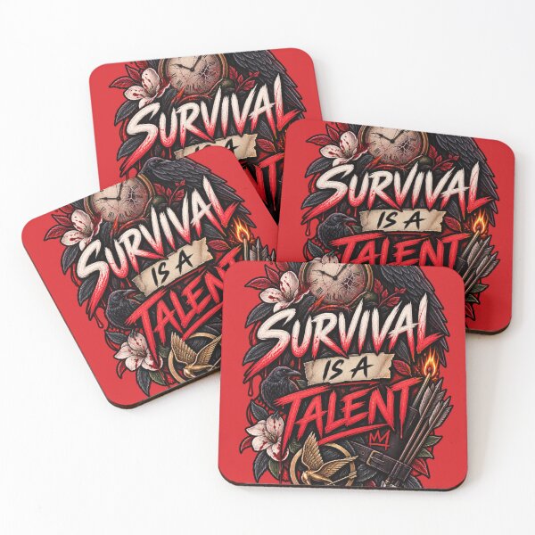 Item preview, Survival Is a Talent – Dark Dystopian Aesthetic designed and sold by AndGarciart.