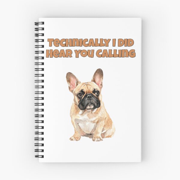 Item preview, Selective Hearing French Bulldog Funny Dog Art designed and sold by NatureUnleashed.