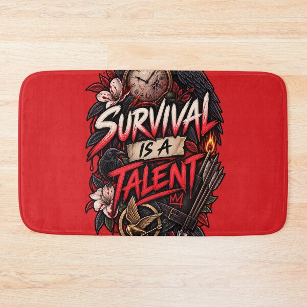 Item preview, Survival Is a Talent – Dark Dystopian Aesthetic designed and sold by AndGarciart.