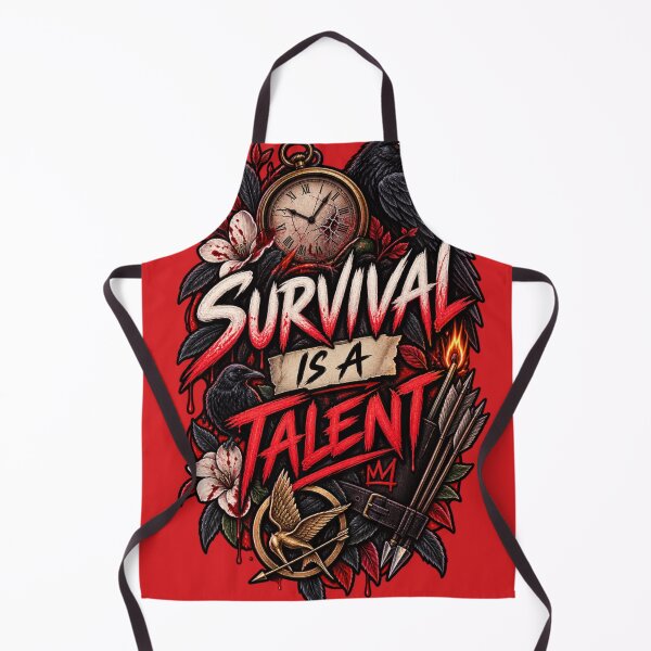 Item preview, Survival Is a Talent – Dark Dystopian Aesthetic designed and sold by AndGarciart.