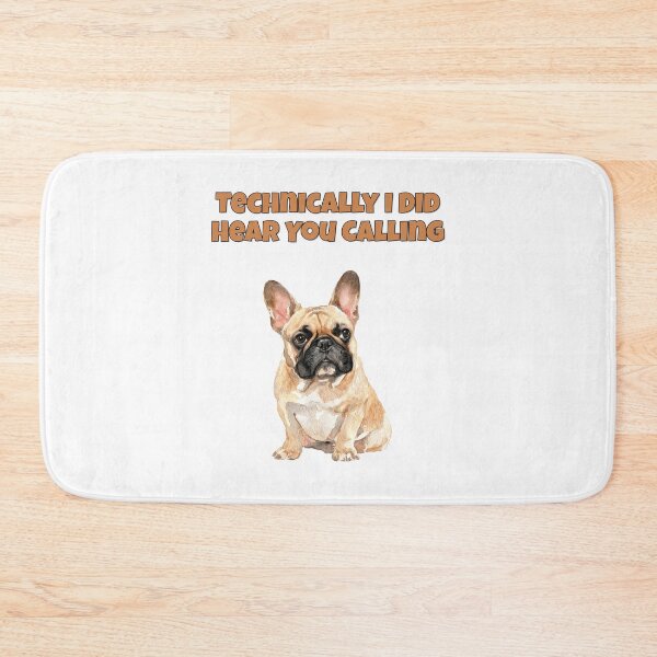 Item preview, Selective Hearing French Bulldog Funny Dog Art designed and sold by NatureUnleashed.