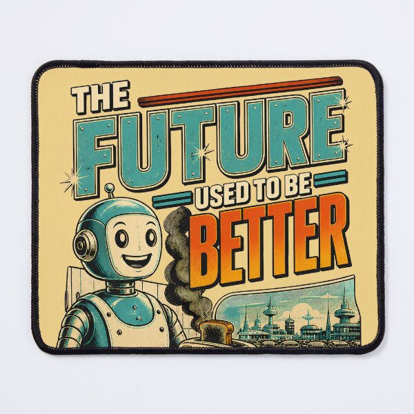 Item preview, The Future Used To Be Better Retrofuturism 1950s Sci-Fi Robot designed and sold by SVox.