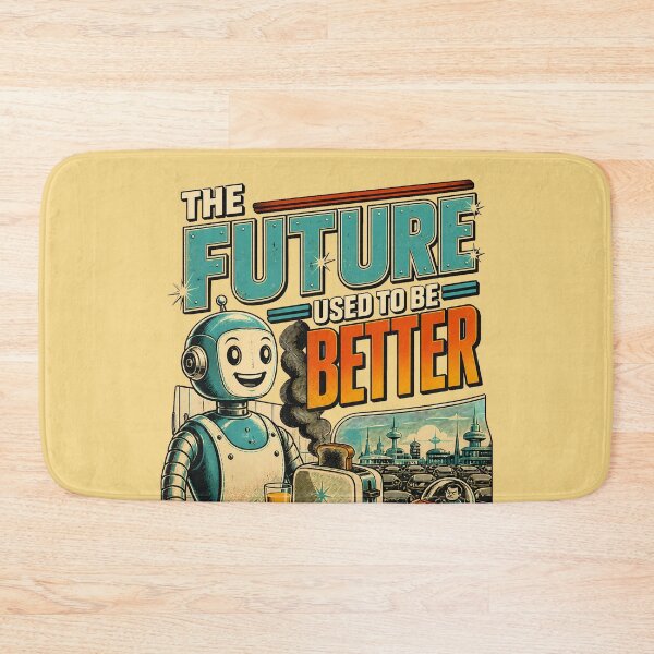 Item preview, The Future Used To Be Better Retrofuturism 1950s Sci-Fi Robot designed and sold by SVox.