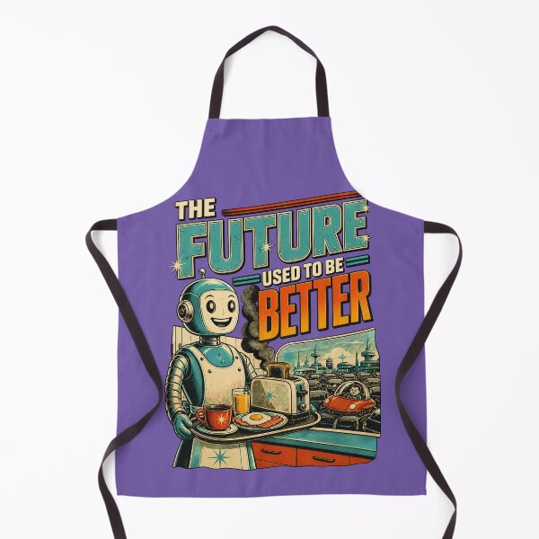 Item preview, The Future Used To Be Better Retrofuturism 1950s Sci-Fi Robot designed and sold by SVox.