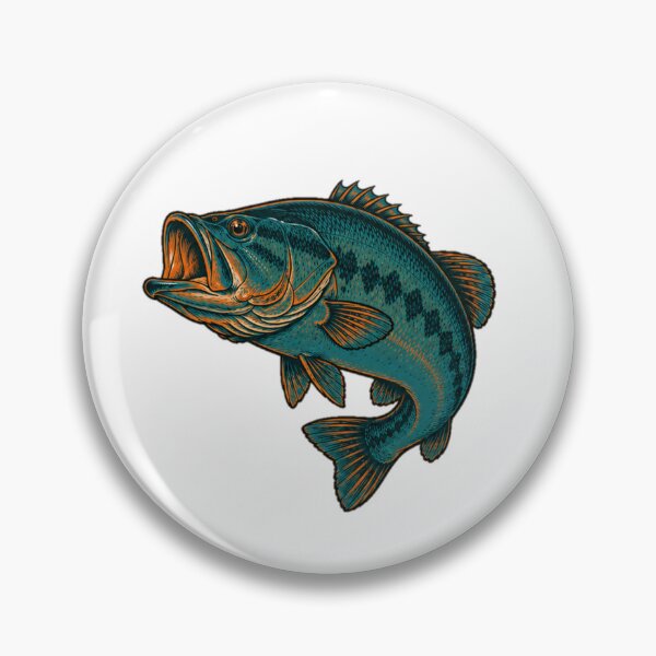 Item preview, Two Tone Largemouth Bass designed and sold by TJT-GRAPHIX.