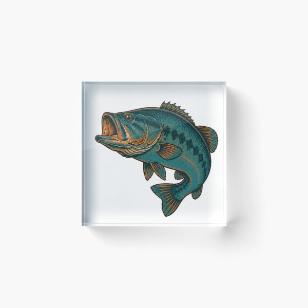 Item preview, Two Tone Largemouth Bass designed and sold by TJT-GRAPHIX.