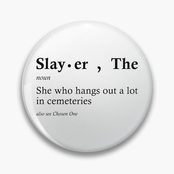 Item preview, Slayer, The - look it up! designed and sold by CreativeSlice.