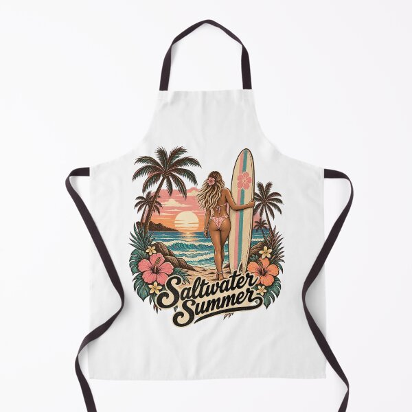 Item preview, Vintage 70s Female Surfer Sunset designed and sold by urbinet.