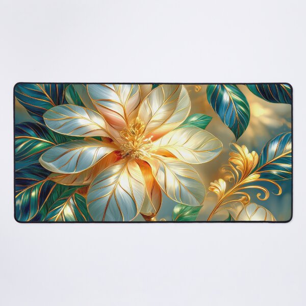 Item preview, Golden Magnolia Floral Art designed and sold by MargaretWiktor.