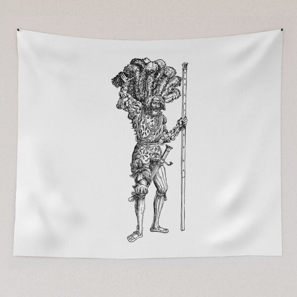 Item preview, Footsoldier by Lucas Cranach the Elder, circa 16th century designed and sold by Hedrin.