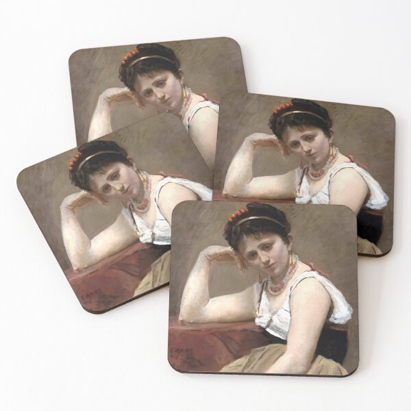 Item preview, Interrupted Reading - Jean Baptiste Camille Corot designed and sold by Jon-Baran.