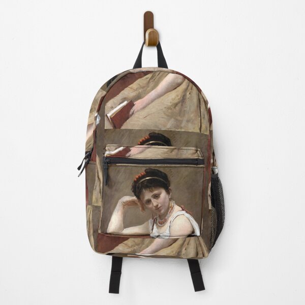 Item preview, Interrupted Reading - Jean Baptiste Camille Corot designed and sold by Jon-Baran.