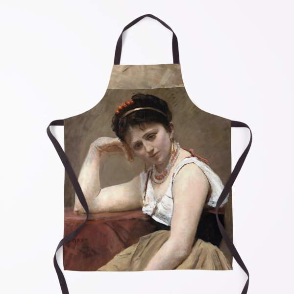 Item preview, Interrupted Reading - Jean Baptiste Camille Corot designed and sold by Jon-Baran.