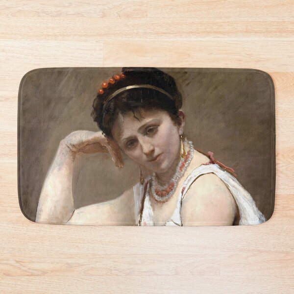Item preview, Interrupted Reading - Jean Baptiste Camille Corot designed and sold by Jon-Baran.