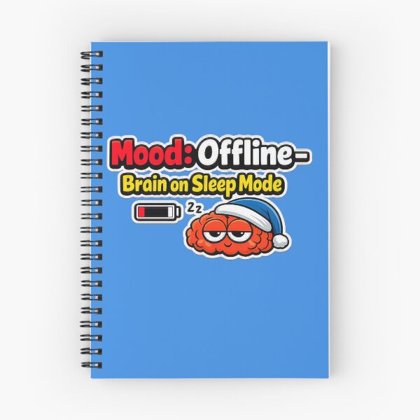 Item preview, Mood: Offline – Brain on Sleep Mode designed and sold by Dew Drop Designs.