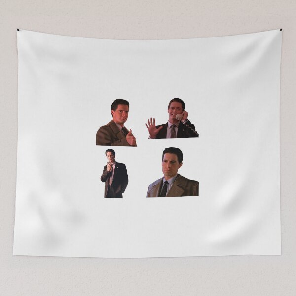 Item preview, Dale Cooper Sticker Pack designed and sold by freakydeakydraw.