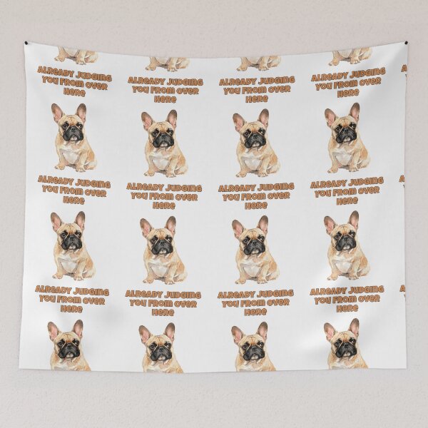Item preview, Judgy French Bulldog Sarcastic Frenchie Design designed and sold by NatureUnleashed.
