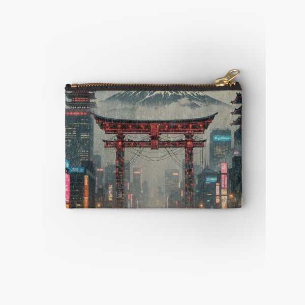 Item preview, Neon Rain over Neo Tokyo designed and sold by OpenFieldNotes.