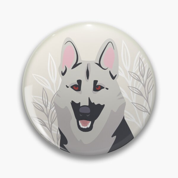Item preview, Cream and Black German Shepherd designed and sold by IvysCreativityHouse.