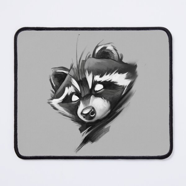 Item preview, A Raccoon Portrait Painting designed and sold by amidst-no-whale.