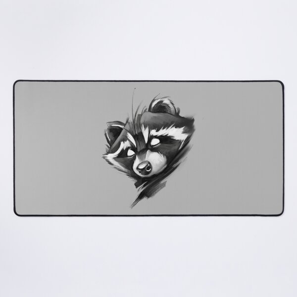 Item preview, A Raccoon Portrait Painting designed and sold by amidst-no-whale.