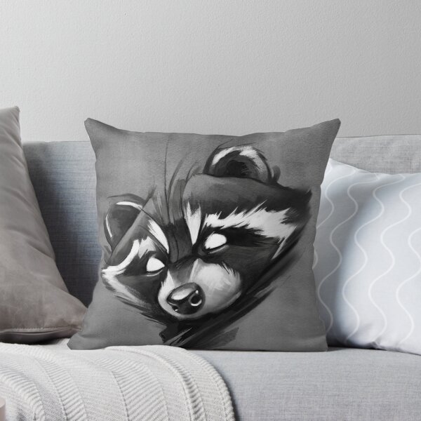 Item preview, A Raccoon Portrait Painting  designed and sold by amidst-no-whale.