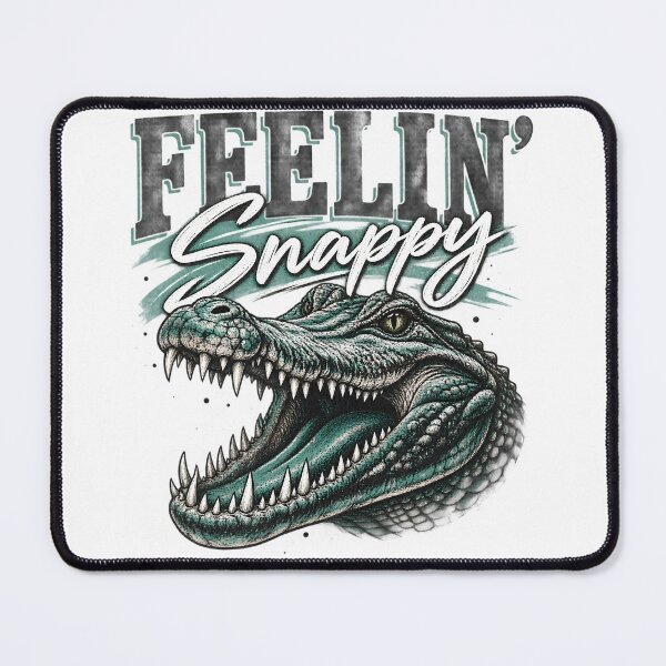 Item preview, Feelin Snappy Alligator Graphic Crewneck designed and sold by VGAfanatic.